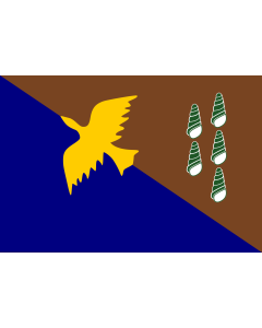 Flag: Manus, province of Papua New Guinea |  landscape flag | 1.35m² | 14.5sqft | 90x150cm | 3x5ft 