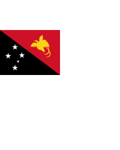 Bandera de  Naval Ensign of Papua New Guinea |  bandera horizontal | 2.16m² | 130x170cm 