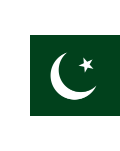 Flag: Pakistan |  landscape flag | 3.375m² | 36sqft | 150x225cm | 5x7.5ft 
