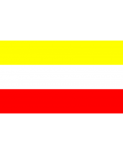 Flag: Pow szamotulski |  landscape flag | 1.35m² | 14.5sqft | 90x150cm | 3x5ft 
