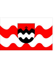 Bandera: Chełmno flaga | Chełmno | Chełmna |  bandera paisaje | 1.35m² | 90x150cm 