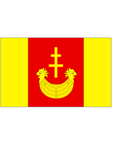 Flag: Gmina Bieliny |  landscape flag | 2.16m² | 23sqft | 120x180cm | 4x6ft 