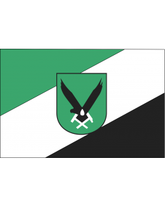 Flag: Jastrzębie Zdrój flaga |  landscape flag | 1.35m² | 14.5sqft | 90x150cm | 3x5ft 