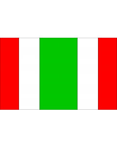Flag: A flag draft of Jedlina Zdrój, Poland |  landscape flag | 2.16m² | 23sqft | 120x180cm | 4x6ft 