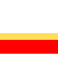 Flag: Malopolskie flaga |  landscape flag | 2.16m² | 23sqft | 120x180cm | 4x6ft 
