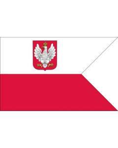 Flag: Naval Ensign of IIRP v1 |  landscape flag | 1.35m² | 14.5sqft | 90x150cm | 3x5ft 