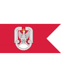 Flag: Polish Air Force flag |  landscape flag | 2.16m² | 23sqft | 100x210cm | 40x85inch 