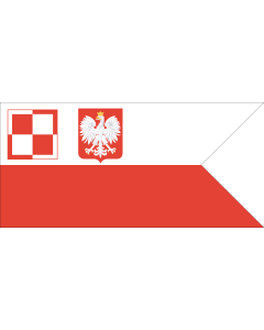 Bandera de  PL air force flag PSP | Polish military airfields flag  1930-1938 | Wojskowych portów lotniczych  1930-1938 |  bandera horizontal | 2.16m² | 100x210cm 