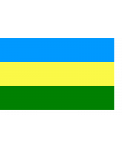Flag: POL Bełchatów |  landscape flag | 2.16m² | 23sqft | 120x180cm | 4x6ft 