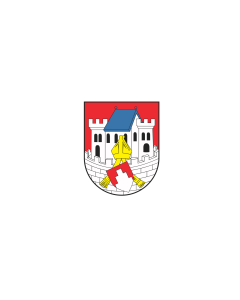 Bandera de  POL Biskupiec |  bandera horizontal | 2.16m² | 120x180cm 