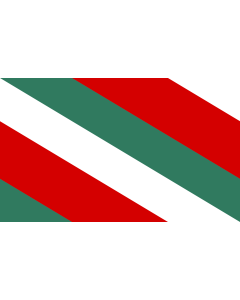 Bandera de  POL Brzeziny | Brzeziny, Poland | Miasta Brzeziny, woj. łódzkie |  bandera horizontal | 2.16m² | 120x180cm 