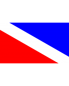 Flag: Chocianów |  landscape flag | 2.16m² | 23sqft | 120x180cm | 4x6ft 