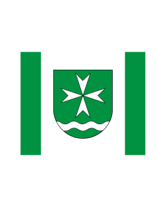 Bandera de  POL Cybinka | Gminy Cybinka |  bandera horizontal | 1.35m² | 90x150cm 