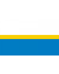 Flag: POL Częstochowa |  landscape flag | 1.35m² | 14.5sqft | 90x150cm | 3x5ft 