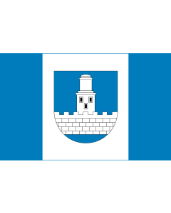 Bandera de  POL Czeladź |  bandera horizontal | 2.16m² | 120x180cm 