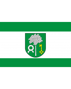 Flag: POL gmina Głowaczów |  landscape flag | 1.35m² | 14.5sqft | 90x150cm | 3x5ft 