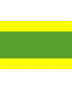 Flag: POL gmina Kleszczów | Gminy Kleszczów |  landscape flag | 1.35m² | 14.5sqft | 90x150cm | 3x5ft 