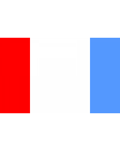 Flag: POL gmina Kołbaskowo |  landscape flag | 1.35m² | 14.5sqft | 90x150cm | 3x5ft 