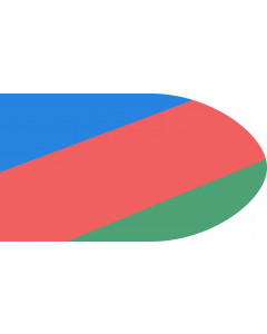 Flag: POL gmina Leśna |  landscape flag | 1.35m² | 14.5sqft | 90x150cm | 3x5ft 