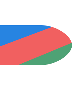 Bandera de  POL gmina Leśna |  bandera horizontal | 1.35m² | 90x150cm 