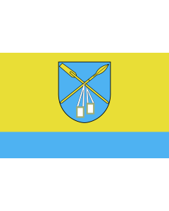 Bandera de  POL gmina Moszczenica  gorlicki | Moszczenica Commune | Gminy Moszczenica w powiecie gorlickim |  bandera horizontal | 1.35m² | 90x150cm 