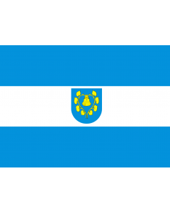 Flag: Mszana Commune |  landscape flag | 1.35m² | 14.5sqft | 100x140cm | 40x55inch 