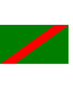 Bandera de  POL gmina Ostrów Wielkopolski | English Flag of gmina Ostrów Wielkopolski in Poland | Deutsch Flagge von gmina Ostrów Wielkopolski in Polen | Nederlands Vlag van gmina Ostrów Wielkopolski in Polen | Polski Flaga gminy gmina Ostrów Wielkopolski