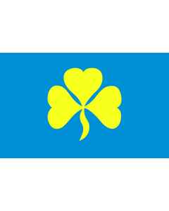 Bandera de  POL gmina Pietrowice Wielkie | Gminy Pietrowice Wielkie |  bandera horizontal | 2.16m² | 120x180cm 