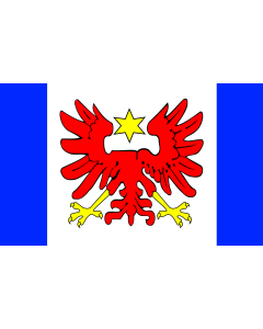 Bandera de  POL gmina Rędziny |  bandera horizontal | 2.16m² | 120x180cm 