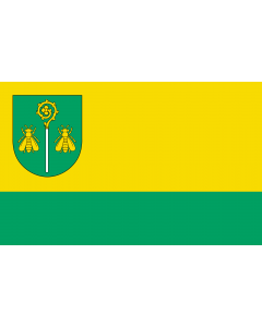 Flag: POL gmina Rząśnik |  landscape flag | 2.16m² | 23sqft | 120x180cm | 4x6ft 