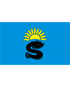 Flag: Arms of gmina Somianka |  landscape flag | 2.16m² | 23sqft | 120x180cm | 4x6ft 