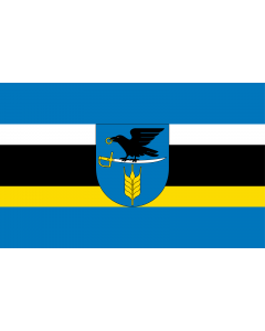 Flag: POL gmina Szepietowo | Gminy Szepietowo |  landscape flag | 1.35m² | 14.5sqft | 90x150cm | 3x5ft 