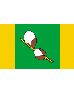 Flag: Wierzbinek Commune |  landscape flag | 1.35m² | 14.5sqft | 90x150cm | 3x5ft 