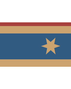 Bandera de  POL gmina Wilków  powiat namysłowski |  bandera horizontal | 2.16m² | 120x180cm 