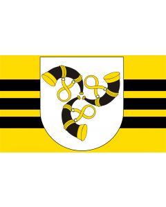 Flag: Zakliczyn Commune |  landscape flag | 1.35m² | 14.5sqft | 90x150cm | 3x5ft 
