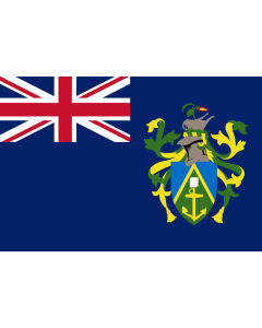 Flag: Pitcairn |  landscape flag | 0.96m² | 10sqft | 80x120cm | 2.5x4ft 