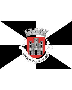 Flag: Castelo Branco Distric |  landscape flag | 2.16m² | 23sqft | 120x180cm | 4x6ft 