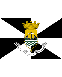 Flag: Lisbon District |  landscape flag | 0.06m² | 0.65sqft | 20x30cm | 8x12in 