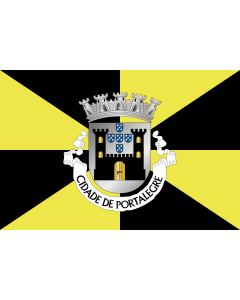 Flag: Portalegre District |  landscape flag | 0.06m² | 0.65sqft | 20x30cm | 8x12in 