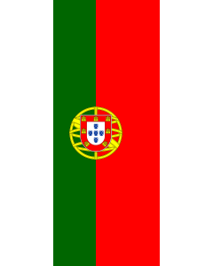 Drapeau: Portugal |  portrait flag | 3.5m² | 300x120cm 