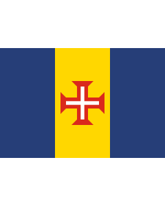 Flag: Madeira |  landscape flag | 0.06m² | 0.65sqft | 20x30cm | 8x12in 