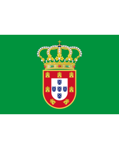 Flagge: Large Peter II of Portugal | Personal flag of King Peter II of Portugal  1683-1706  |  Querformat Fahne | 1.35m² | 90x150cm 