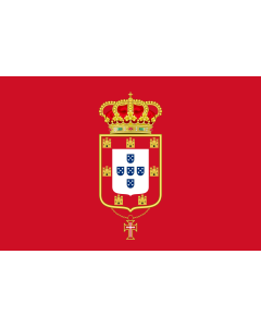 Flag: Peter V of Portugal | Personal flag of King Peter V of Portugal  1853-1861 |  landscape flag | 1.35m² | 14.5sqft | 90x150cm | 3x5ft 