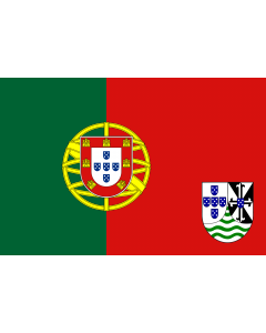 Flagge: Large Portuguese Timor  1965 proposal | Proposed flag of Portuguese Timor  |  Querformat Fahne | 1.35m² | 90x150cm 