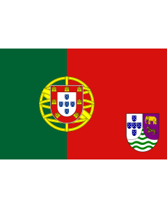 Flagge: Large Angola  1965 proposal | Proposed flag of Portuguese West Africa  |  Querformat Fahne | 1.35m² | 90x150cm 