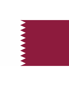 Flag: Qatar |  landscape flag | 2.16m² | 23sqft | 120x180cm | 4x6ft 