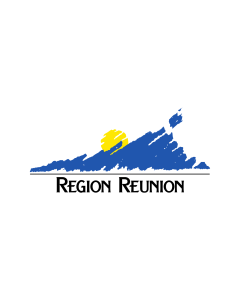 Flag: Réunion |  landscape flag | 0.96m² | 10sqft | 80x120cm | 2.5x4ft 