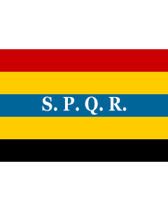 Flag: En Aromanians during the 1848 revolution |  landscape flag | 1.35m² | 14.5sqft | 90x150cm | 3x5ft 