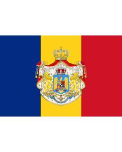 Flag: Romanian Army Flag - 1921 official model | NOT THE FLAG OF THE KINGDOM OF ROMANIA! The Kingdom of Romania used the standard Romanian tricolor |  landscape flag | 2.16m² | 23sqft | 120x180cm | 4x6ft 