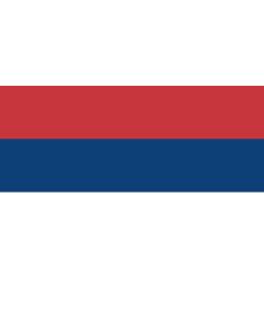 Flagge: Large Serbien  |  Querformat Fahne | 1.35m² | 90x150cm 